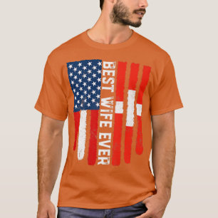 Amerikaanse vlag Zwitserland vlag beste vrouw ooit T-shirt