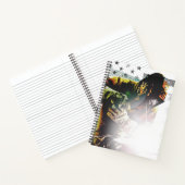 Amerikaanse vlaggelaar notitieboek (Binnen)