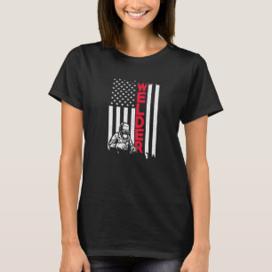 Amerikaanse vlaggeleerder T-shirt