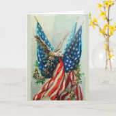  Amerikaanse vlaggen Kaart (Gele Bloem)