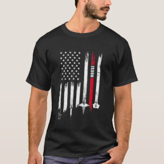 Amerikaanse vlaggendag t-shirt