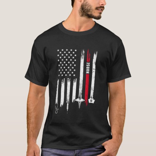 Amerikaanse vlaggendag t-shirt (Voorkant)