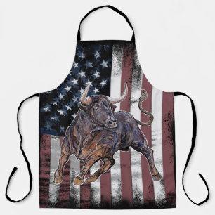 Amerikaanse Vlaggenstier Schort