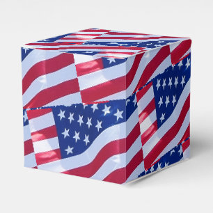 Amerikaanse Vlaggenvanger Bedankdoosjes