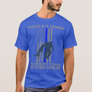 Amerikaanse vlaggepolitie K9 Trainer T-shirt