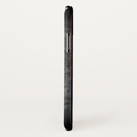 Amerikaanse vlaggesteente textuur Case-Mate iPhone case (Achterkant / rechts)