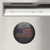 Amerikaanse vlaggesteente textuur magneet (Insitu (Vaatwasser))