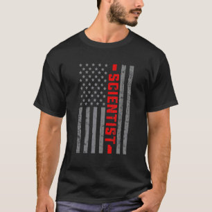 Amerikaanse vlaggewetenschappen T-shirt voor mij
