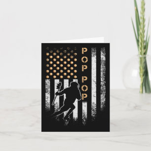 -Amerikaanse vlaggroep Lacrosse Pop Pop Lax S Kaart