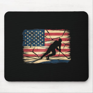 Amerikaanse Vlaghockey Muismat