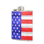 Amerikaanse vlaghout heupfles (Links)