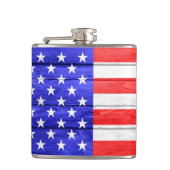 Amerikaanse vlaghout heupfles (Voorkant)