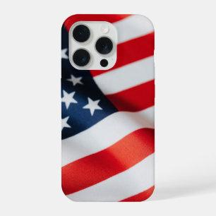 Amerikaanse vlagpatriotticum iPhone 15 pro hoesje