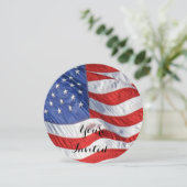 Amerikaanse vlagpatriotticum kaart (Staand voorkant)