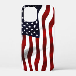 Amerikaanse vlagpatriottische onafhankelijkheidsda iPhone 12 mini hoesje