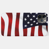 Amerikaanse vlagpatriottische onafhankelijkheidsda Case-Mate iPhone case (Achterkant (horizontaal))