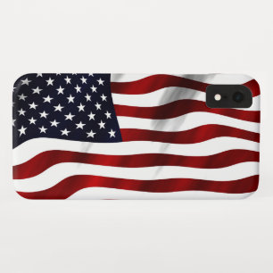 Amerikaanse vlagpatriottische onafhankelijkheidsda iPhone XR hoesje