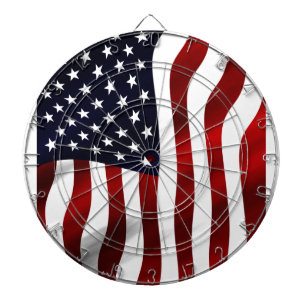 Amerikaanse vlagpatriottische onafhankelijkheidsda dartbord