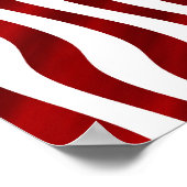 Amerikaanse vlagpatriottische onafhankelijkheidsda poster (Hoek)