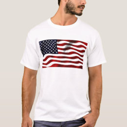 Amerikaanse vlagpatriottische onafhankelijkheidsda t-shirt