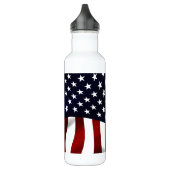 Amerikaanse vlagpatriottische onafhankelijkheidsda waterfles  (Links)