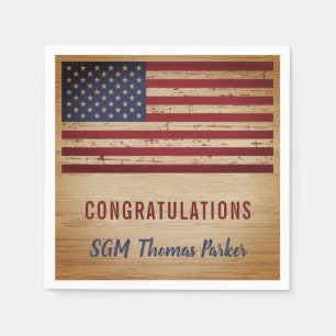 Amerikaanse vlagpatriottische partij bij de milita servet