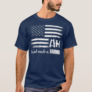 Amerikaanse vlagractor dus God heeft een boer gema T-shirt