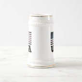  Amerikaanse vlagstaatbier mok (Center)