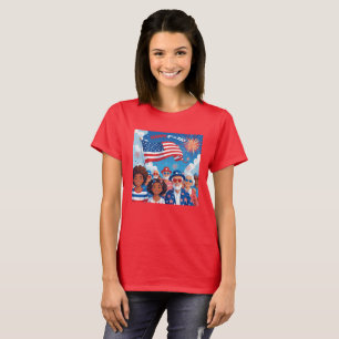 Amerikaanse Vlam T-shirt