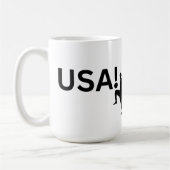 Amerikaanse voetballer koffiemok (Links)