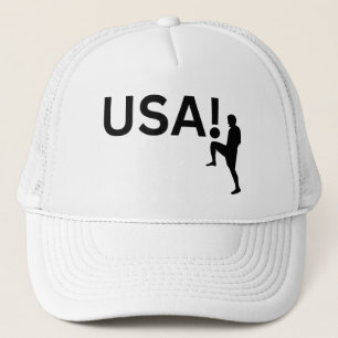 Amerikaanse voetballer trucker pet