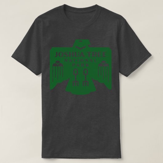 Amerikaanse vogel Joshua Tree National Park Gre T-shirt (Design voorkant)