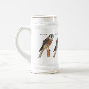 Amerikaanse vogelafbeelding bierpul