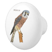 Amerikaanse vogelafbeelding keramische knop (Rechts)