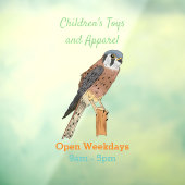 Amerikaanse vogelafbeelding raamsticker (Vel 3)