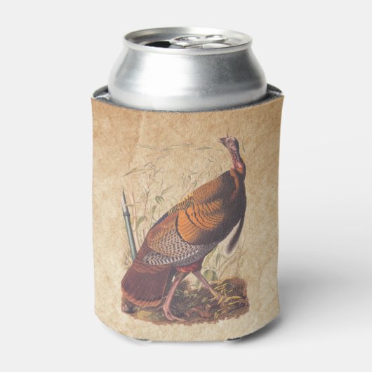 Amerikaanse vogels in het wild - herfst van Turkij Blikjeskoeler (Blikje Voorkant)