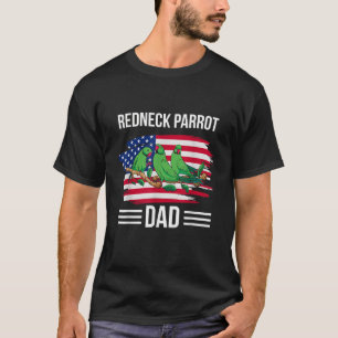 Amerikaanse Vogelvlag 4 juli Vaderdag Redneck Parr T-shirt