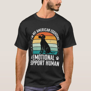 Amerikaanse Vosshond Emotionele Ondersteuning Mens T-shirt