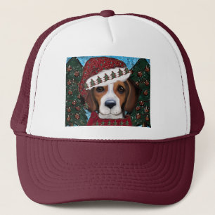 Amerikaanse vosshond trucker pet