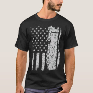 Amerikaanse vrachtwagen bisexual grappige cadeautj t-shirt