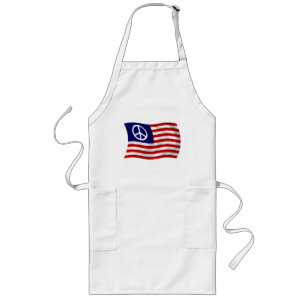 Amerikaanse Vredesteken Vlag Schort