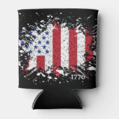 Amerikaanse vredesvlag 1776 Amerikaanse staat Nati Blikjeskoeler (Voorkant)