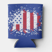 Amerikaanse vredesvlag 1776 Amerikaanse staat Nati Blikjeskoeler (Voorkant)