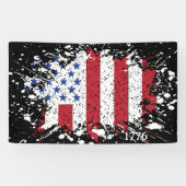 Amerikaanse vredesvlag 1776 Amerikaanse staat Nati Spandoek (Horizontaal)