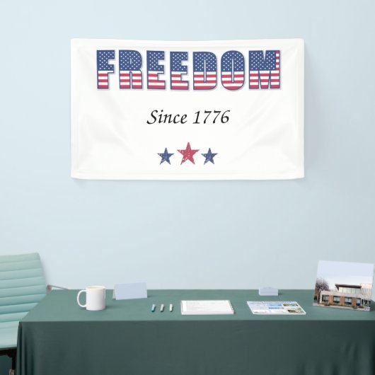 Amerikaanse Vrijheid 1776 Spandoek (Beurs)