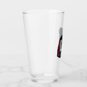 Amerikaanse vrouw glas (Rechts)