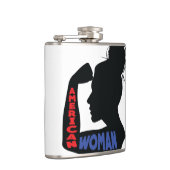 Amerikaanse vrouw heupfles (Rechts)