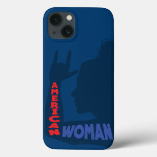 Amerikaanse vrouw waar ik van hou iPhone 13 hoesje
