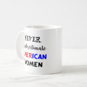 amerikaanse vrouwen koffiemok (Voorkant links)