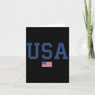 Amerikaanse vrouwen Mannen Kinder Amerikaanse vlag Kaart